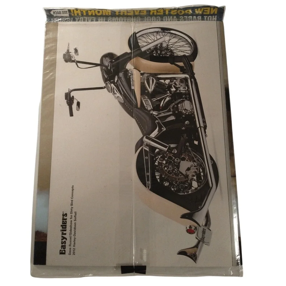 Easyriders Magazine April 2017 Issue 526 Custom Choppers Harley Poster Sealed